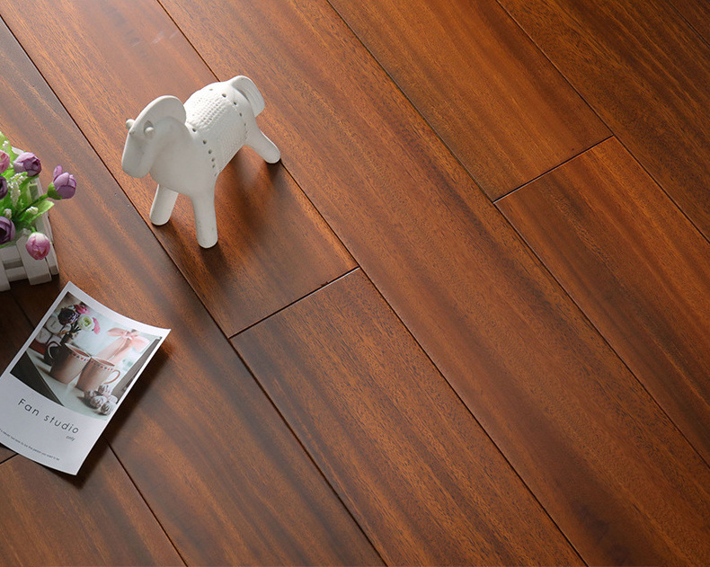 New  manufacturers wholesale   three - layer solid wood flooring home villa solid wood composite floor