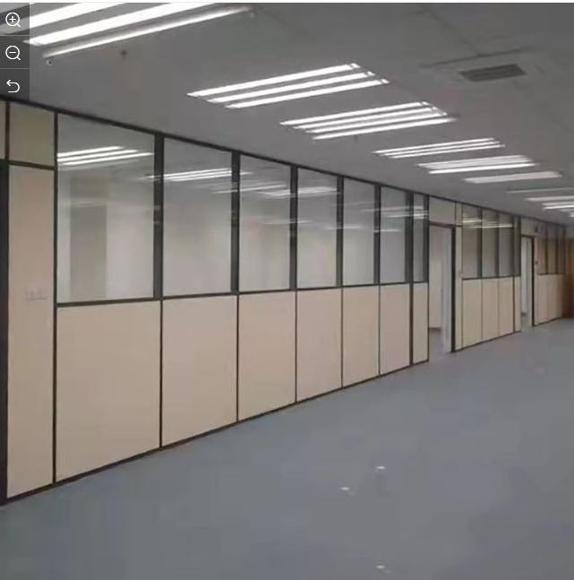 Modular office furniture MDF Customized aluminium office glass wall partition cubicle partition wall for office