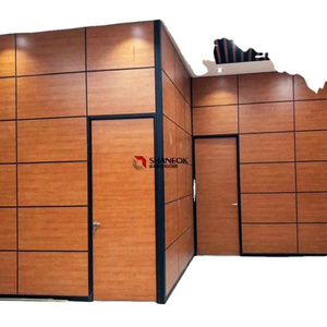 SHANEOK soundproof portable partition wall folding or sliding partition for office or banquet hall