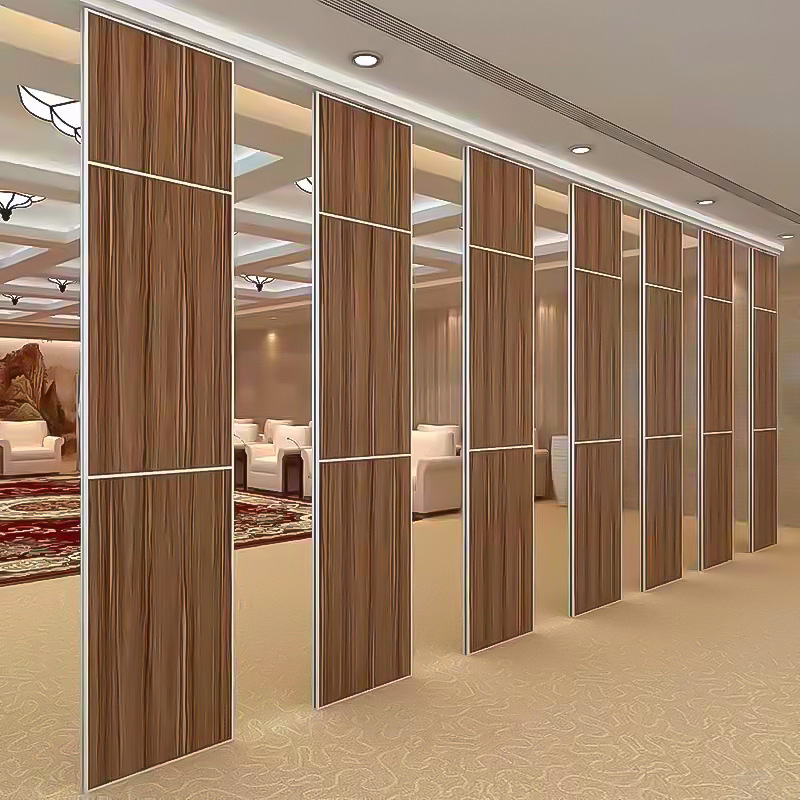 Hotel removable partition moveable partition system temporary collapsible wall mobile wall partitions