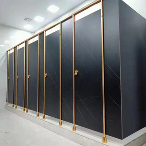 Waterproof HPL Compact Bathroom Partition/ Wc Divider Board Toilet Wall Partition