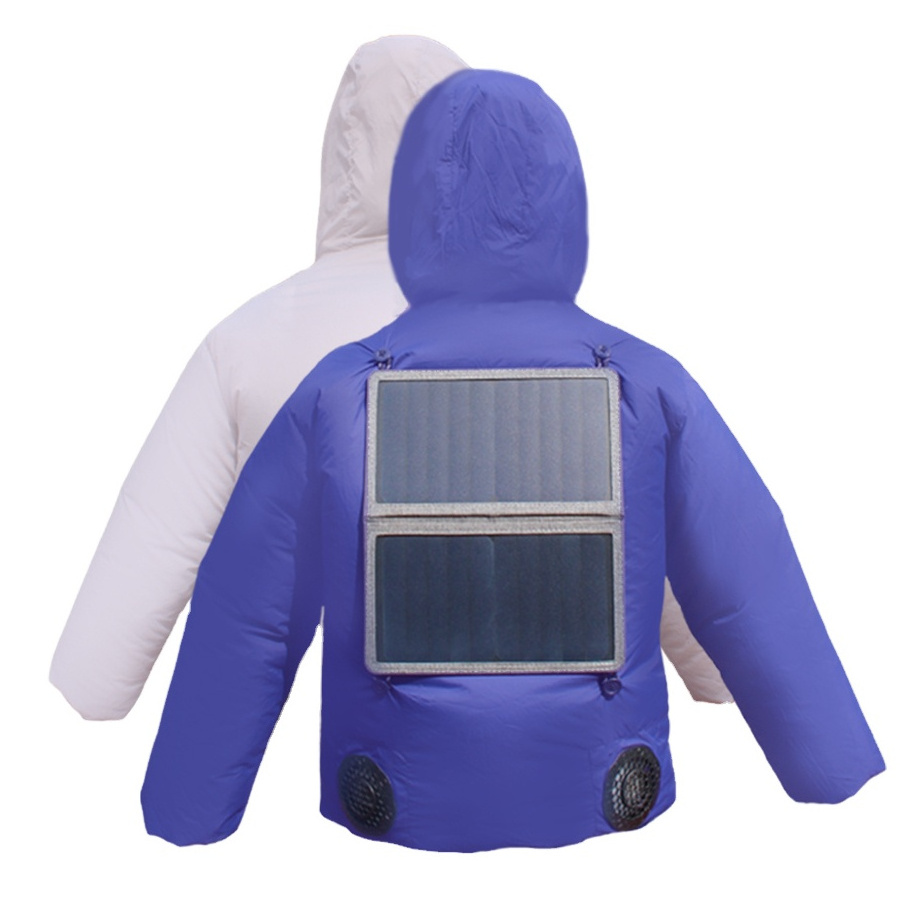 New Technology Solar Charging Breathable Air Conditioning Suits with Fan