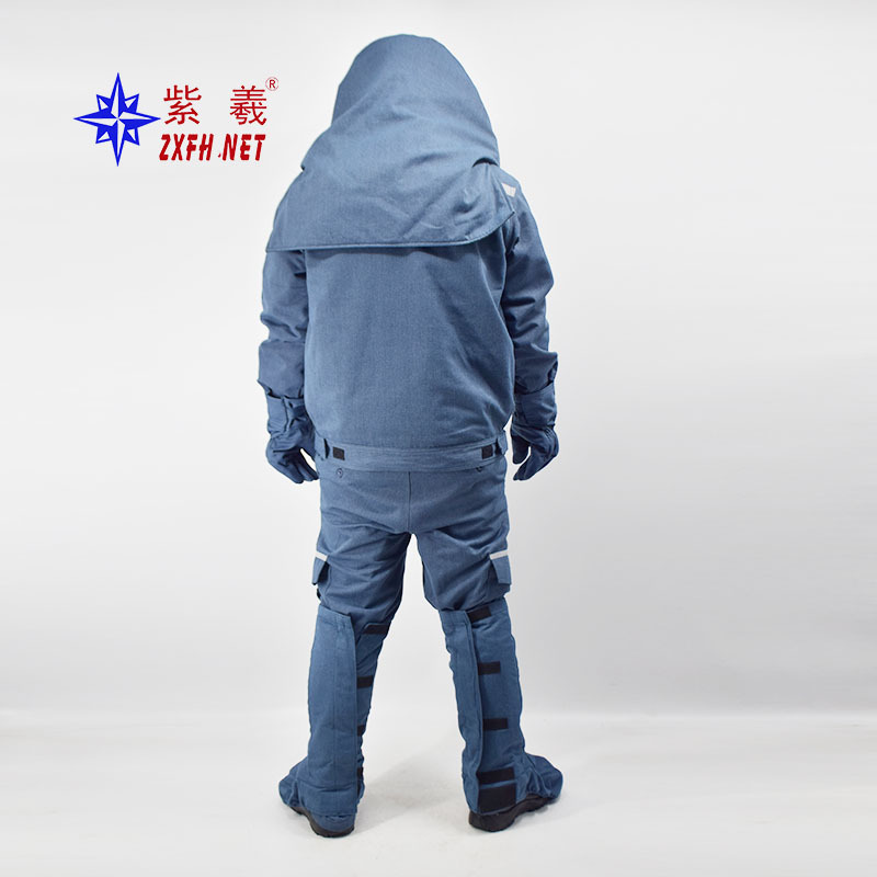 Low Temperature Resistant Built-in Air Breathing Coverall Safety Workwear Arc Flash Resistant Coveralls