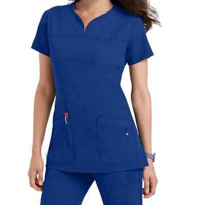 Professional Factory Nurse Uniforms Scrubs Sets Custom Scrubs V-neck Uniforms Sexy Nurse Uniform