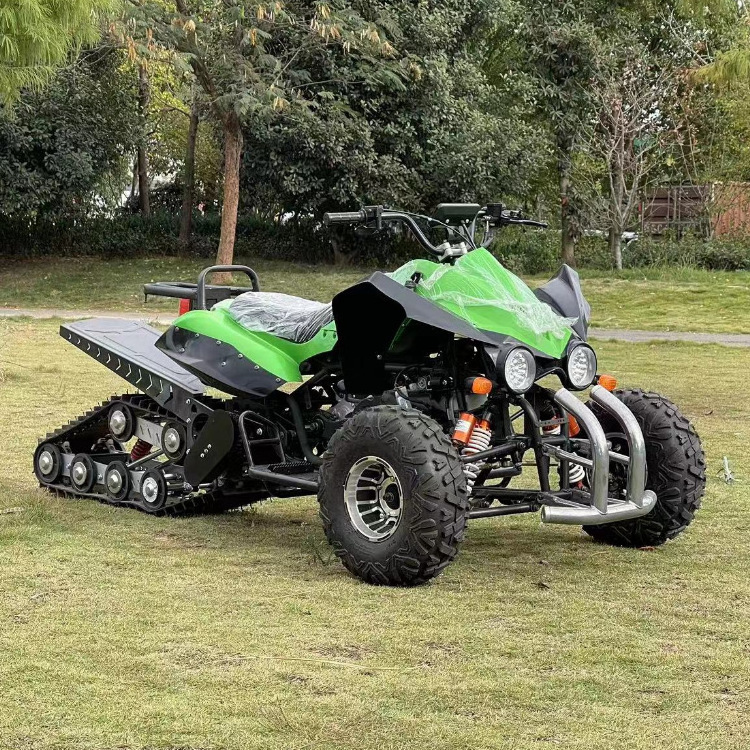 New 200CC Snowmobile Track snowmobile ATV  Quad Bike four-wheel Motorcycle