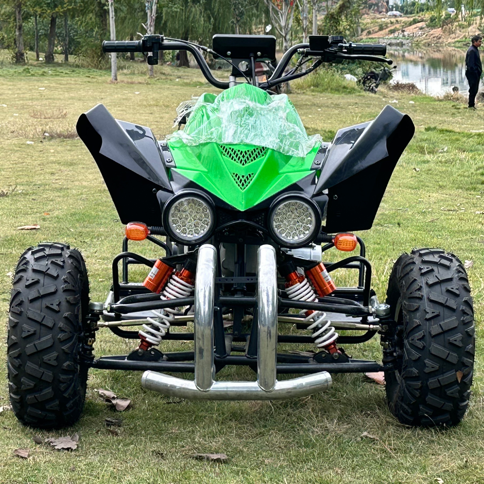 2023 new design snowmobile 200cc motorcycles for adult rear track offroad atv quad bike