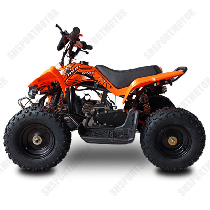 2 Stroke 50cc Mini Moto Quad Bike 49cc mini hunter Quad 49cc Pocket ATV Off Road for kids