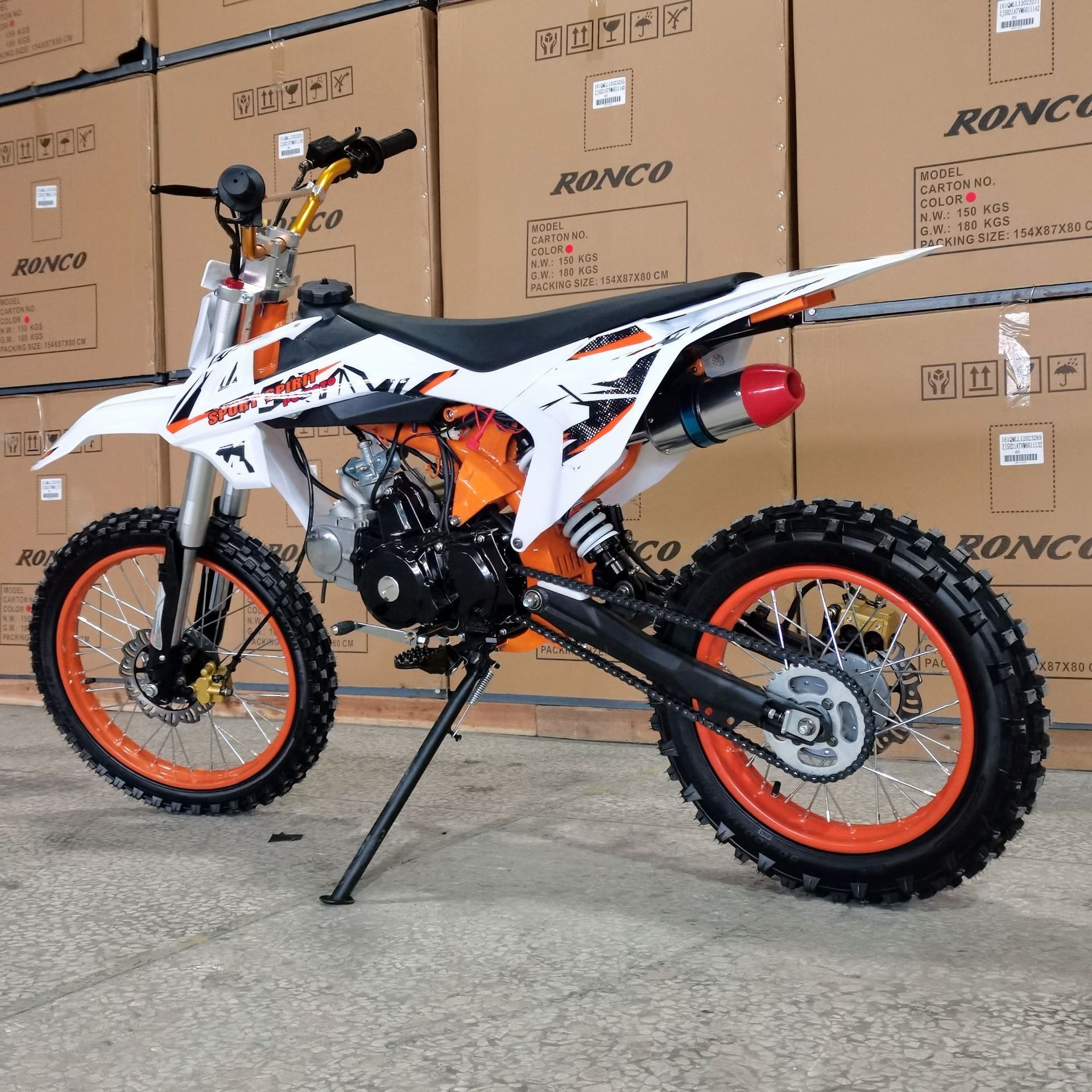 2 stroke dirt bike 110cc 125CC 150CC  off-road motorcycles with CE ISO9001