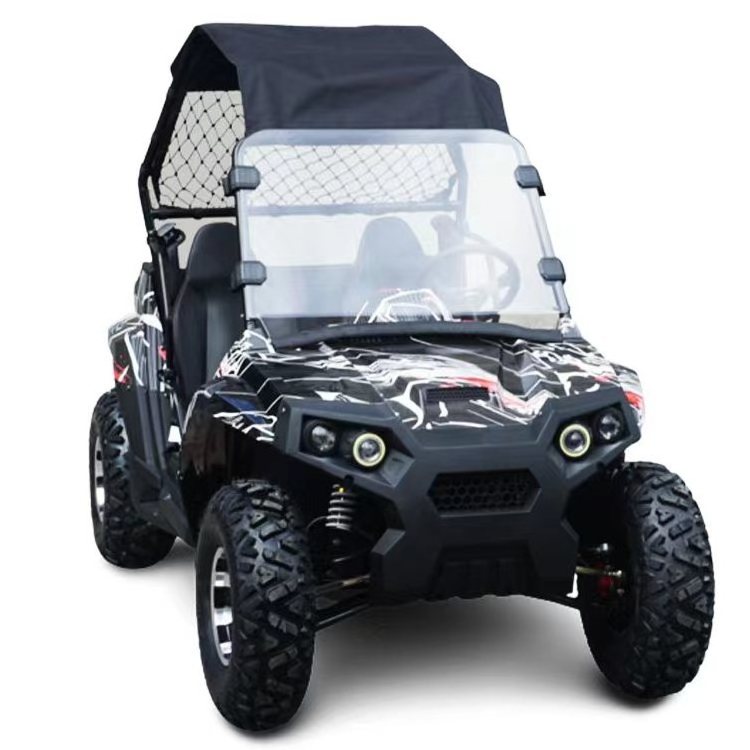 Gas UTV 200cc 250cc 300cc UTV with Trailer for Sale Two Seats and for Adults 10 Inch 4WD Eec 4 Stroke Utv 4x4 1000cc