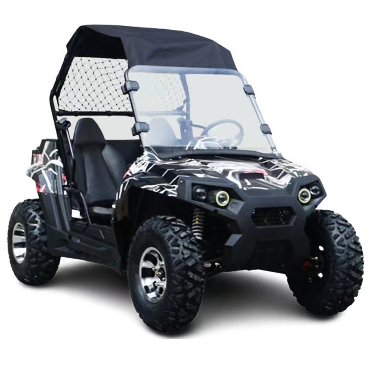 Gas UTV 200cc 250cc 300cc UTV with Trailer for Sale Two Seats and for Adults 10 Inch 4WD Eec 4 Stroke Utv 4x4 1000cc