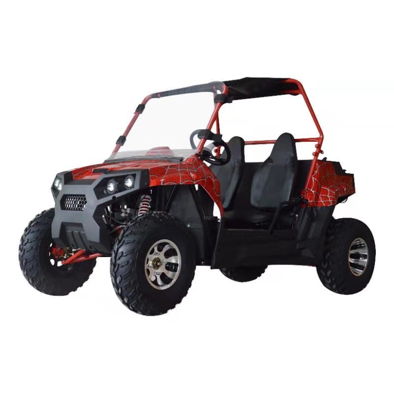 Hot selling two seat buggies, electric utv 4x4 for adults with shaft drive