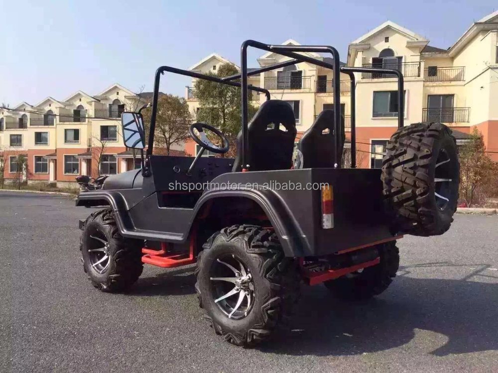 China manufacture CE approved 150cc mini  willys jeep  for kids and adults