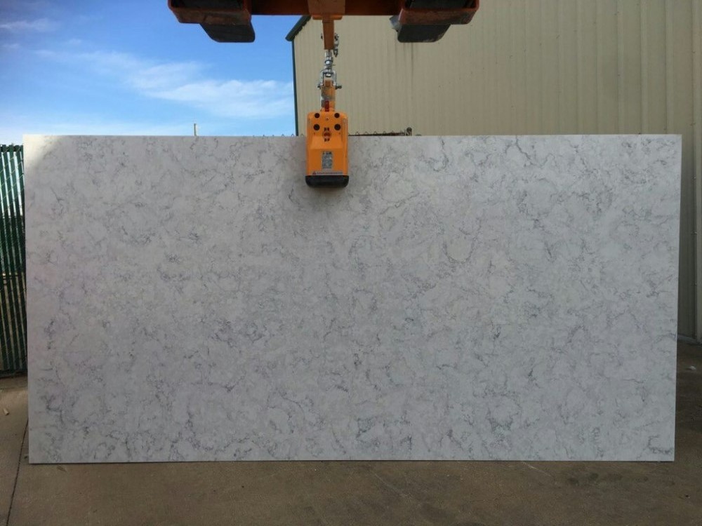 SHIHUI Wholesale High Quality Artificial Carrara White Marble Quartz Stone Slab Price For Countertop