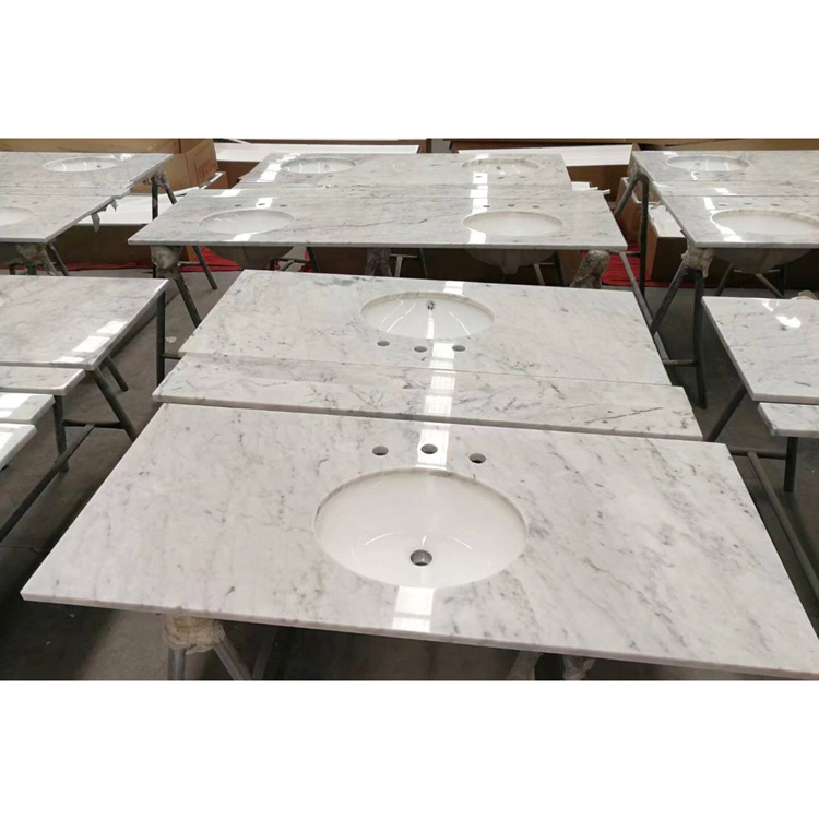 Carrara White Marble Kitchen Bench Top Marble Bench Top Stone