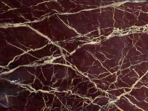 SHIHUI Interior Red Marble Slab Wholesale Price Red Cherry Gold Veins Natural Stone Modern Red Marble Slabs For Counter Top