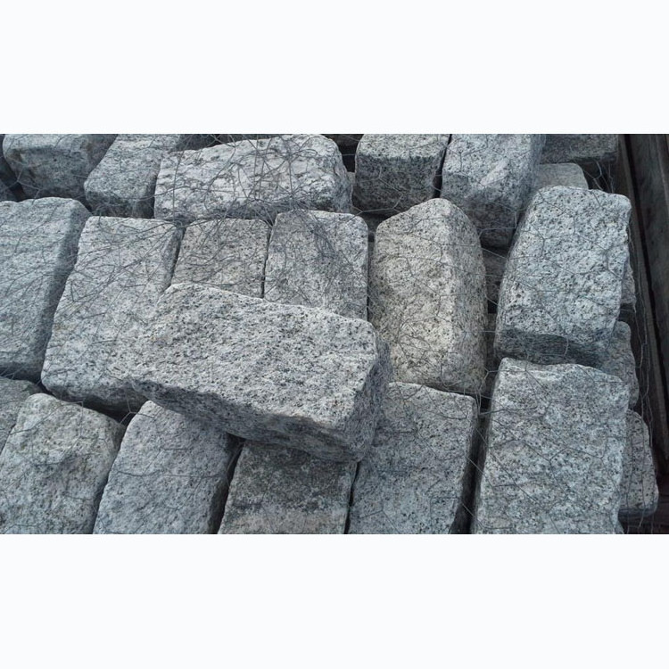 Driveway Flamed Grey Granite Paving Stone Outdoor for Sale,Belgium block