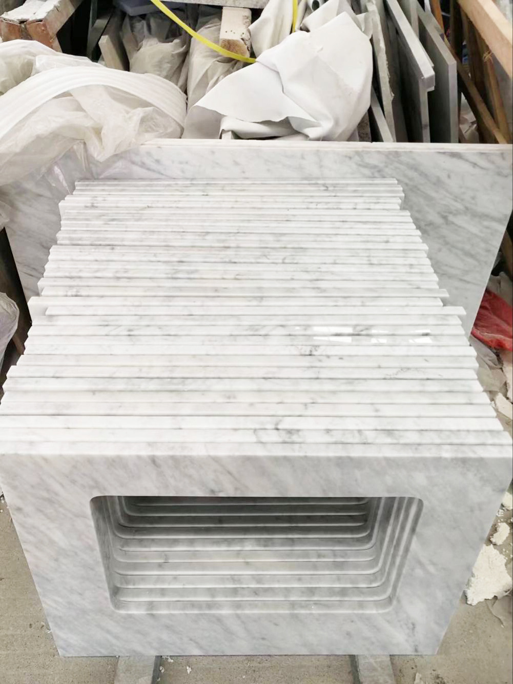 Carrara White Marble Kitchen Bench Top Marble Bench Top Stone