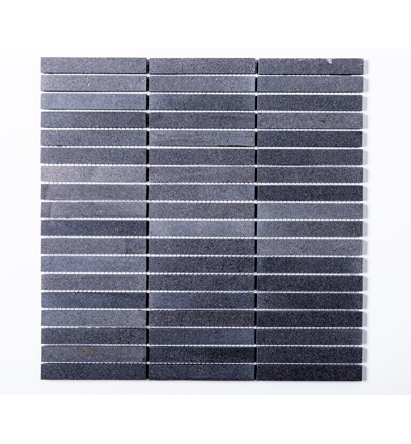 Linear mosaic,Black galaxy granite mosaic tile,Black Basalt Wall Mosaic Tiles Stickers