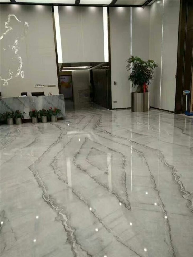 SHIHUI Wholesales Cheap Price China Marble Bruce Grey Marble Slabs For Dining and Coffee Table