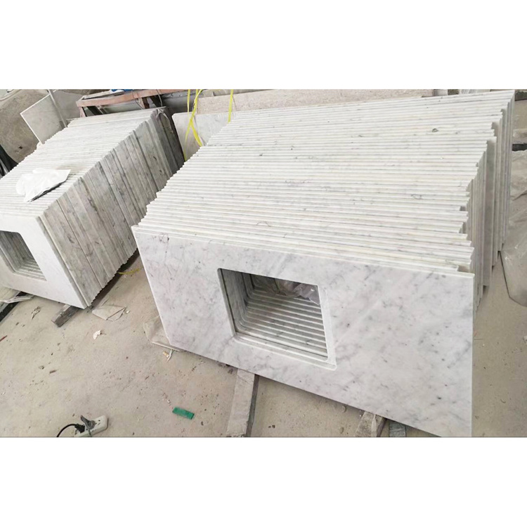 Carrara White Marble Kitchen Bench Top Marble Bench Top Stone