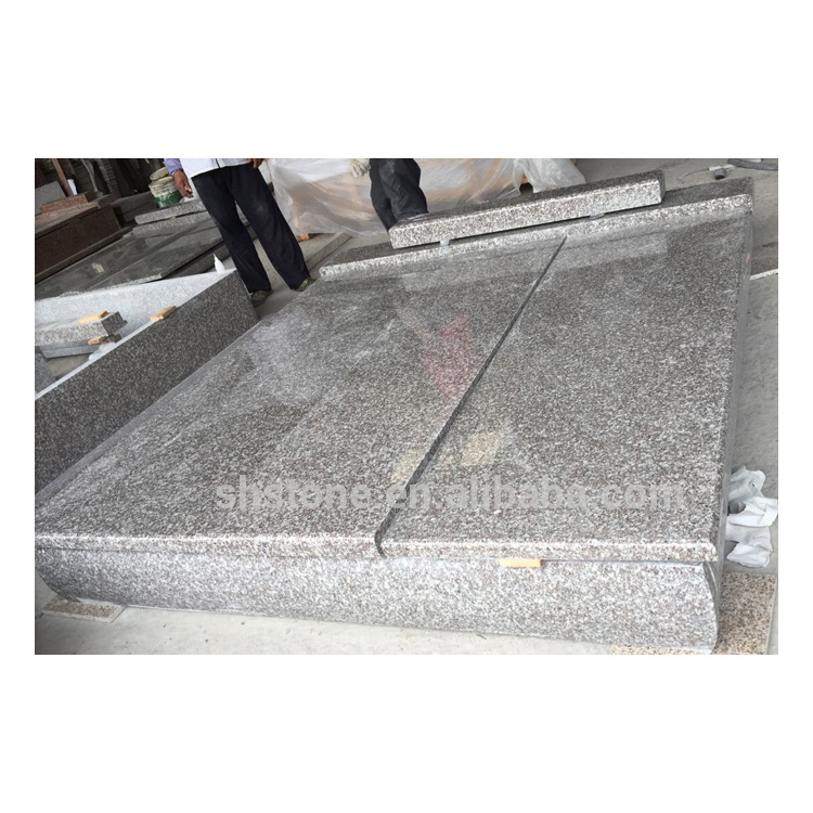 Low Price Granite G664 Tombstone Poland Style Monuments Headstone