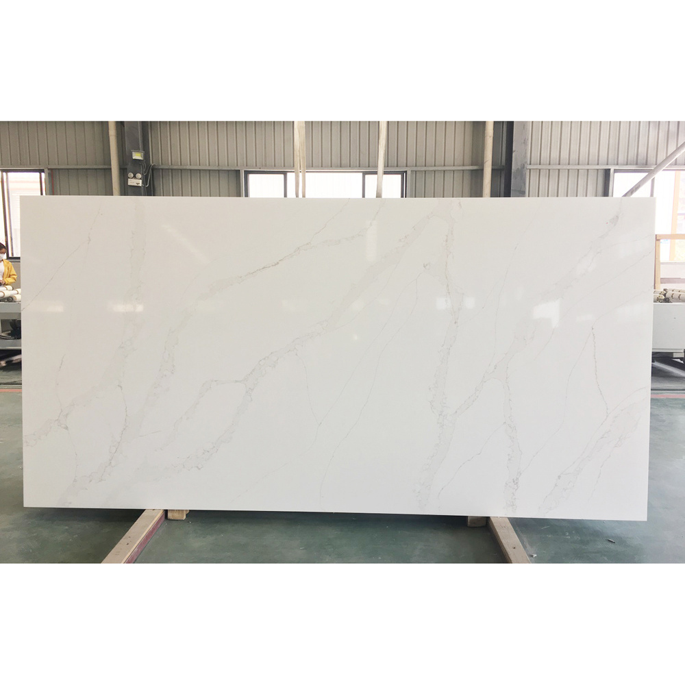 Artificial Quartz Slabs Prices Calacatta Gold Quartz Stone for Countertop