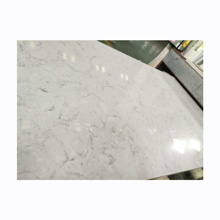 Venus Translucent Classic Quartz Countertop With Bullnose Edging Prices