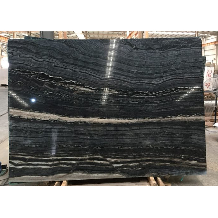 Chinese Natural Stone Marble Petrified Wood Slab Ancient Wood Marble