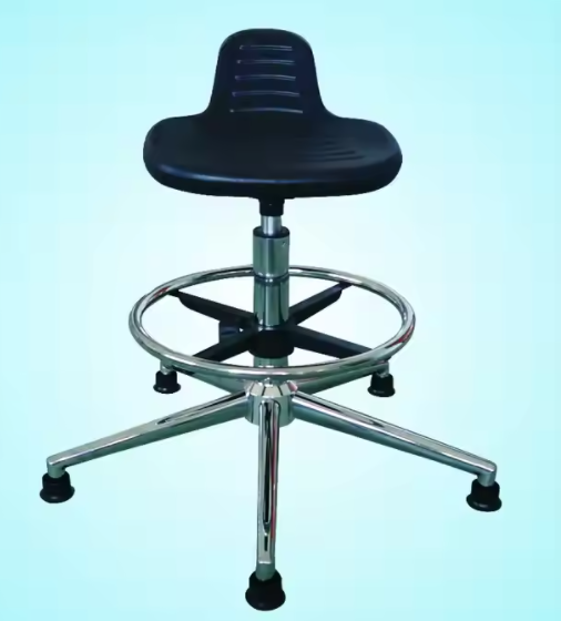 High Quality Laboratory Furniture Height Adjustable ESD Chairs Anti-static PU Lab Chair