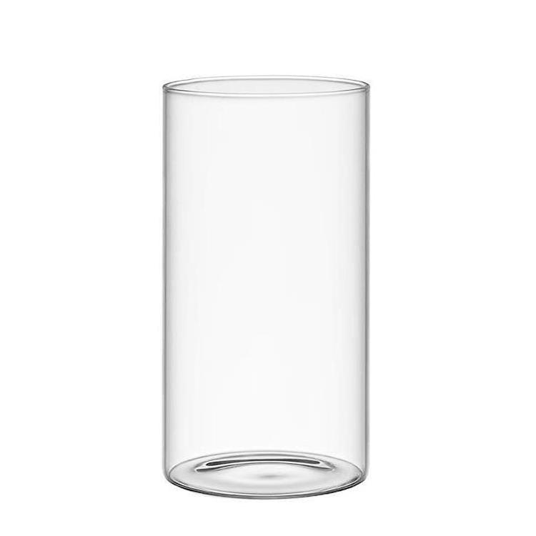 Ready To Ship High Borosilicate Cheap Cylinder Tube Clear Glass Vase Transitional Style