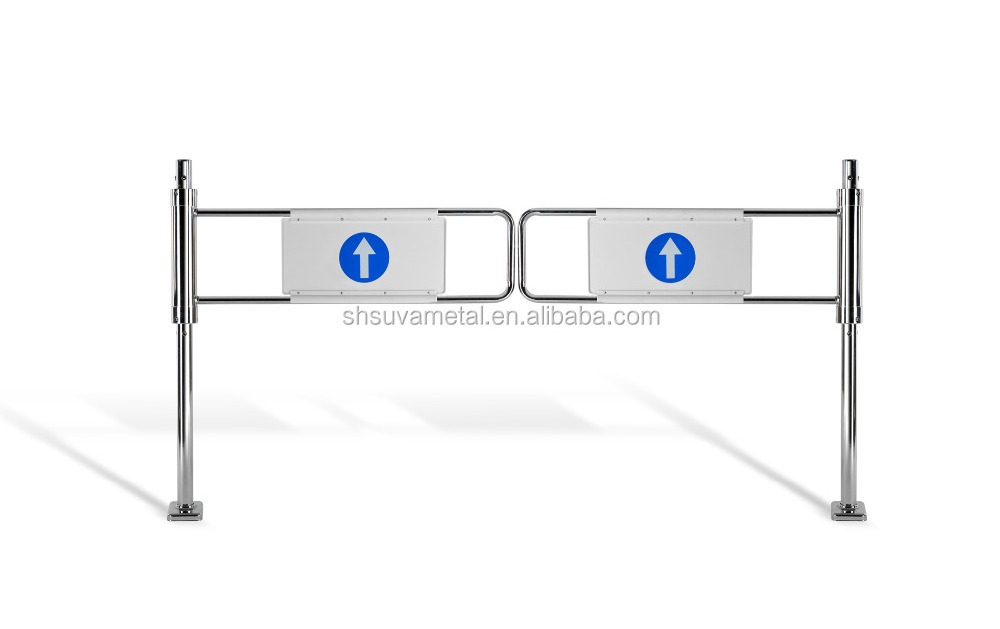 Mechanical Swing Gate Manual Turnstile Supermarket Turnstile