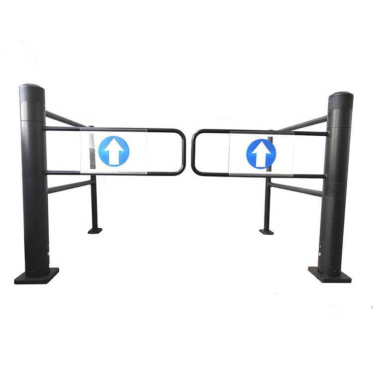 Auto Swing Gate Supermarket Turnstile Gate Electric Swing Turnstile Barrier Gate