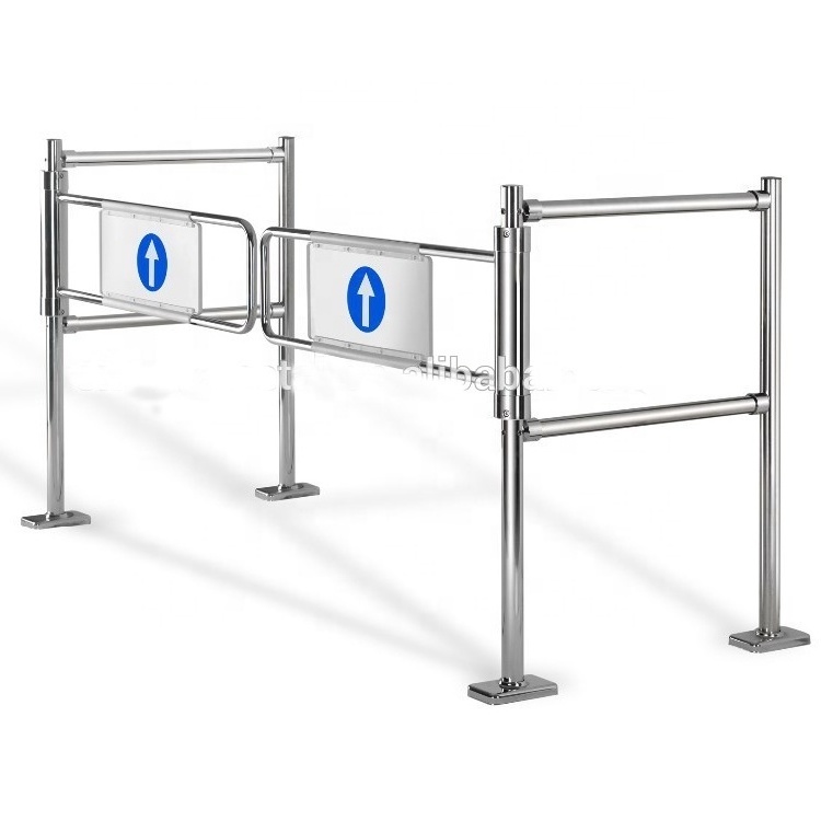 Supermarket Metal Security Swing Mechanical Barrier Gate