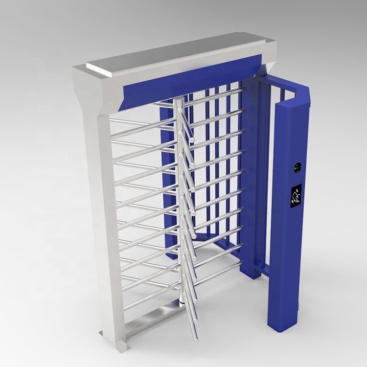 Polish Welding Pedestrian Control Full Height Turnstile Mechanism