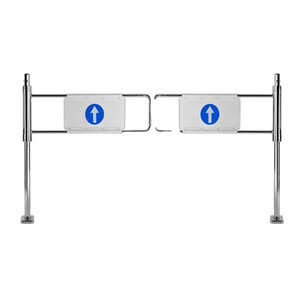 Security Supermarket Dual Mechanical Entrance And Exit Gate