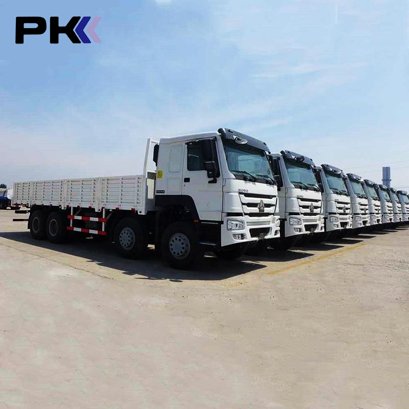 Sinotruck 8x4 Heavy Duty Lorry Howo 12 Wheeler Cargo Trucks