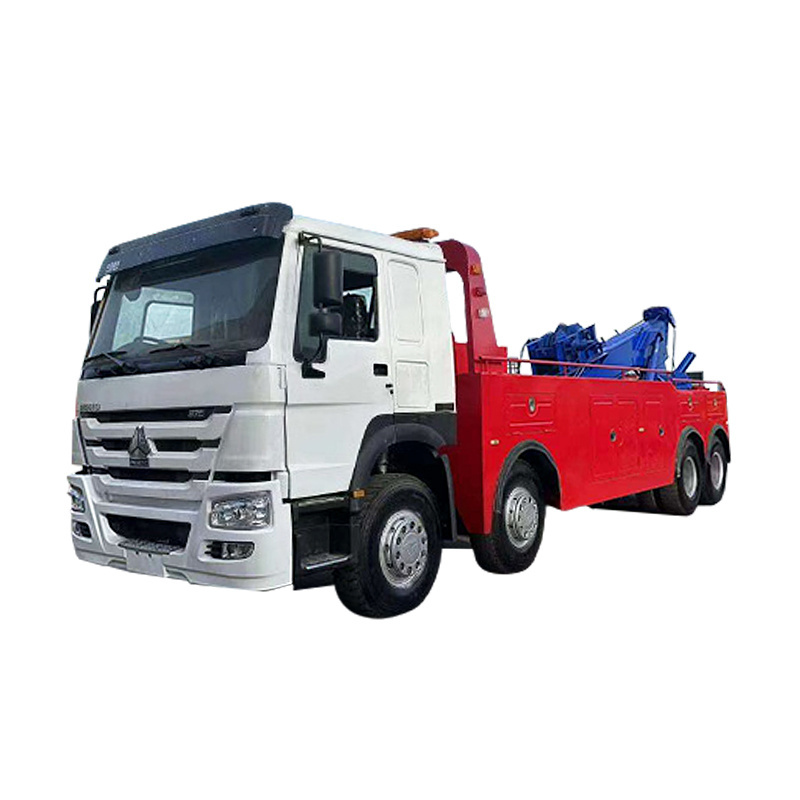 Cheap Prices Sinotruk Howo 6x4 8x4 20 Ton Used Wrecker Towing Truck With Crane For Sale