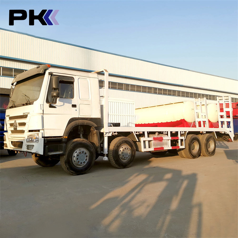 Howo Wrecker Trucks 8x4 30 Tons Sedan Car Truck Hydraulic Lift Towing Flatbed Tow Truck For Sale