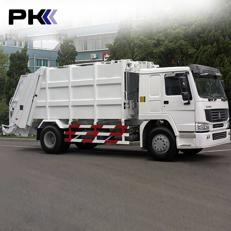 Sinotruk 6x4 Howo Used Truck Compactor Garbage Trucks For Sale