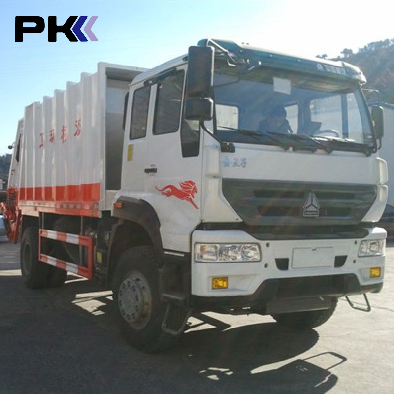 Sinotruk 6x4 Howo Used Truck Compactor Garbage Trucks For Sale