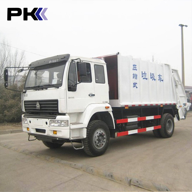 Sinotruk 6x4 Howo Used Truck Compactor Garbage Trucks For Sale