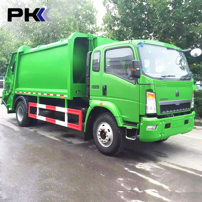 Hot sell Howo New Or Used 4x2 Mini Garbage Compactor Truck For Sale