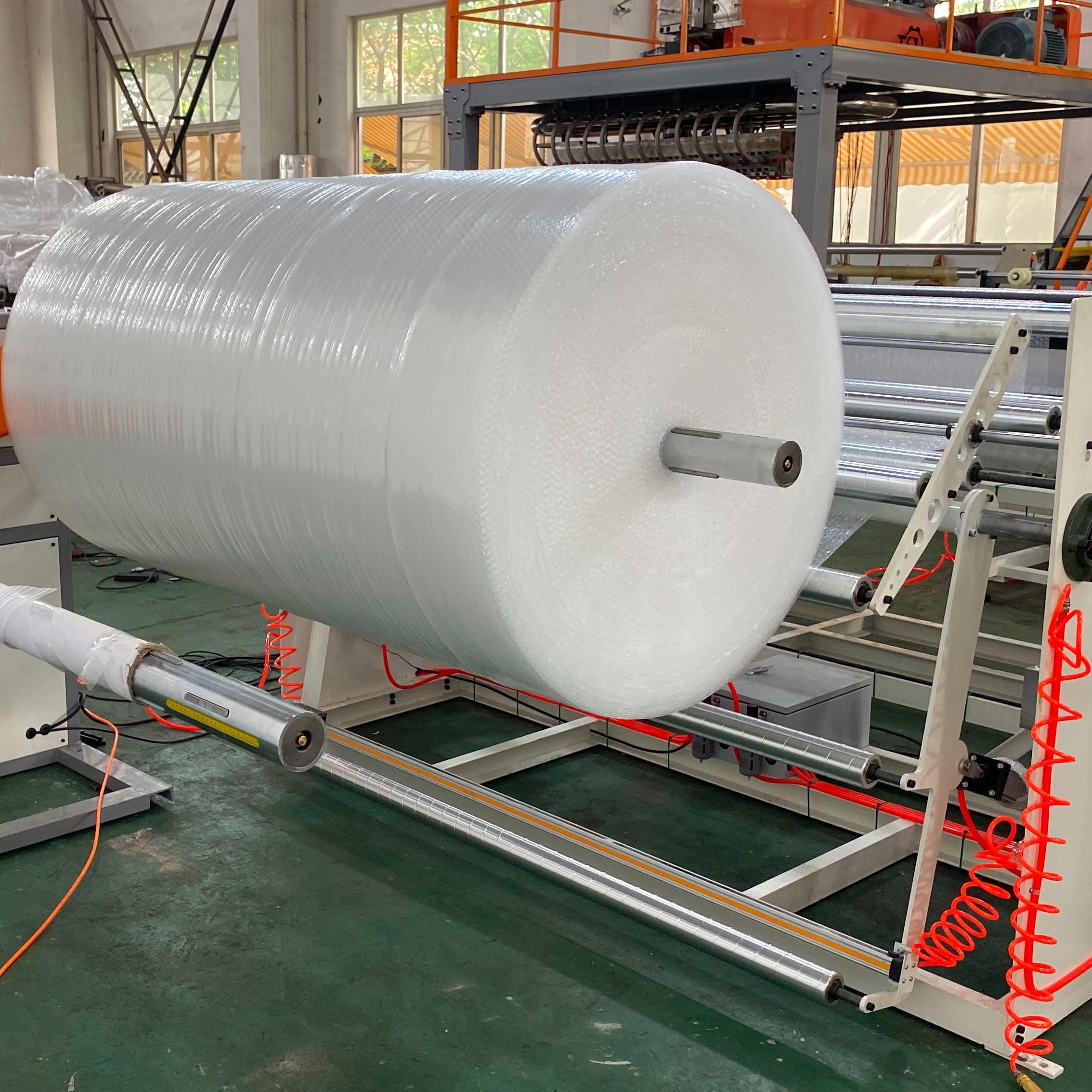 Pansatec 2 3 4 5 7 layers air bubble film wrap sheet packaging roll extruder manufacturing machine