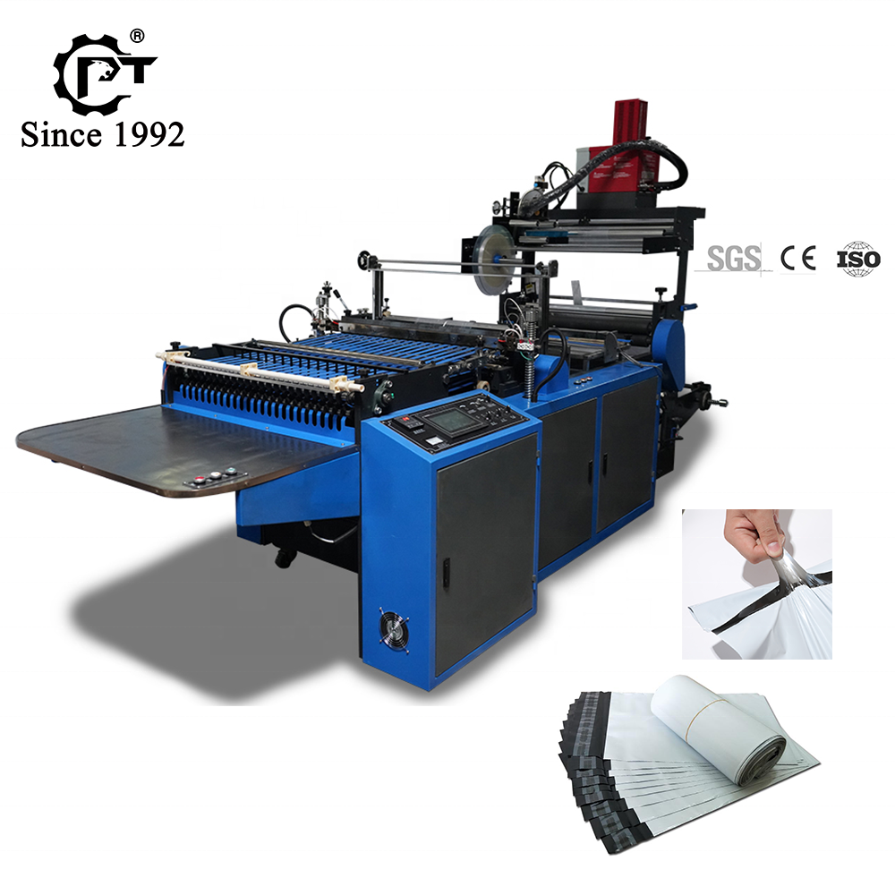 Pansatec New Model 750 1000 1200 1500 mm plastic poly mailer express mailing bag making machine