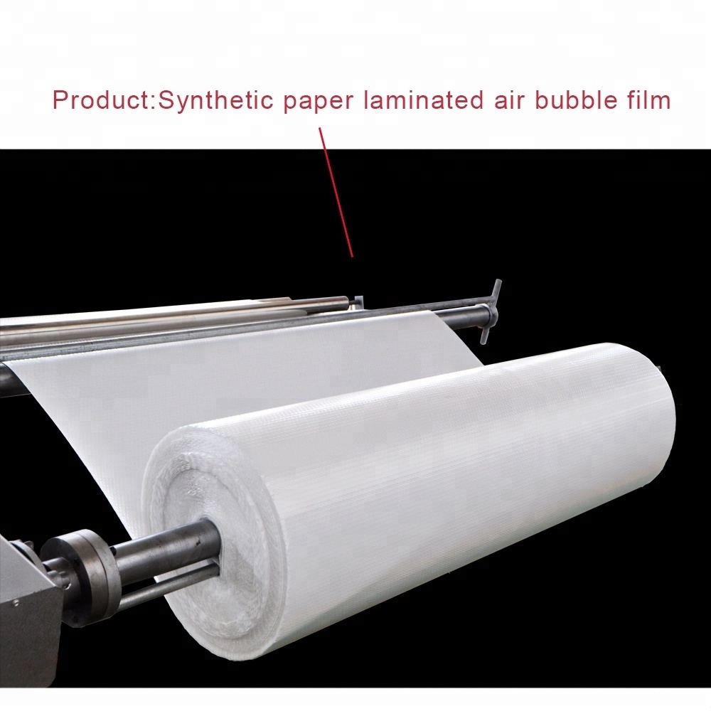 Pansatec China factory supplier air bubble film roll sheet making packing package maker machine