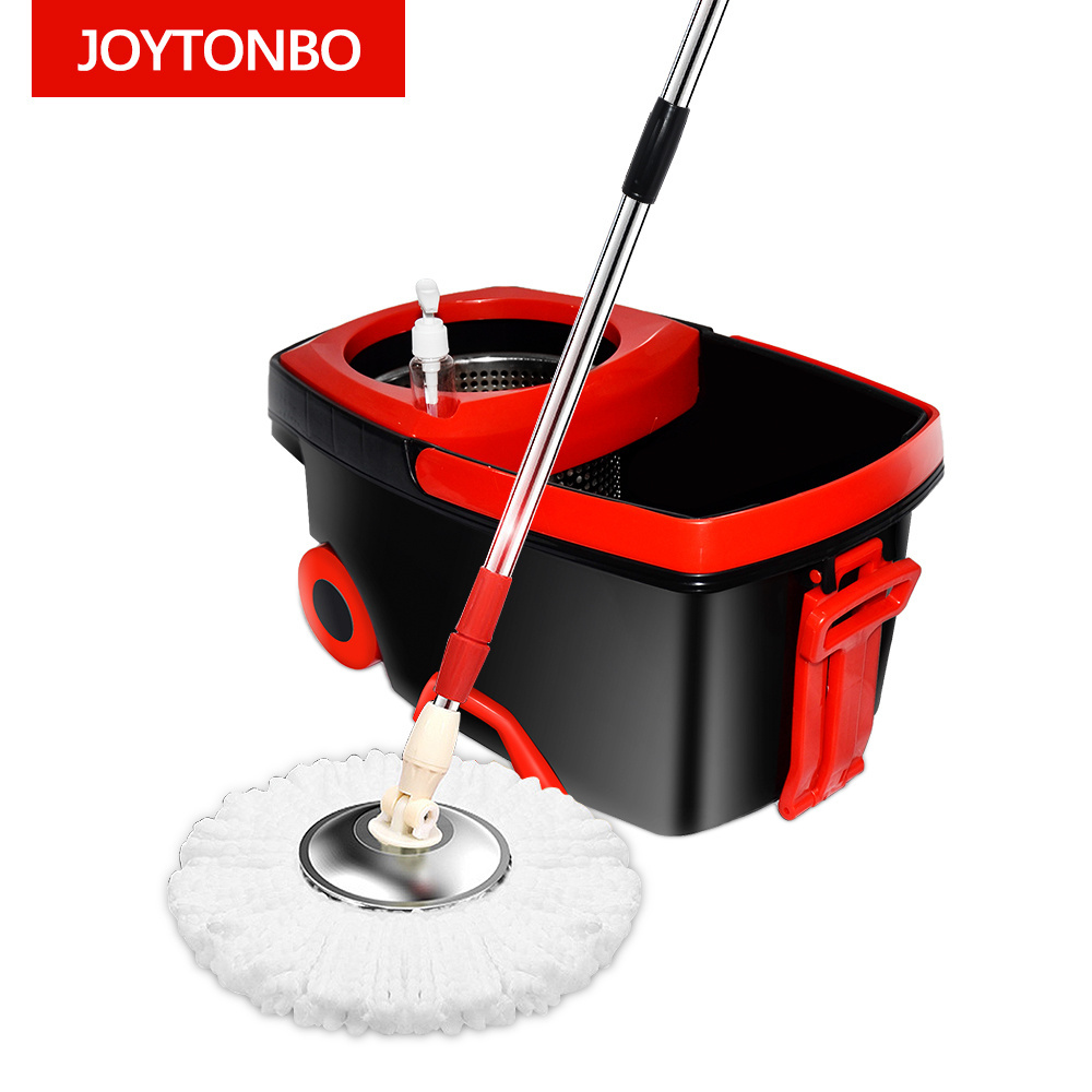 JOYTONBO Factory directly offer microfiber dust squeeze mop for wood floors with refill wipes and towel housekeeping tools