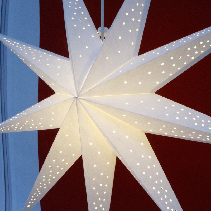 Paper Star lantern Christmas Hanging Star Decor for christmas wedding party festival