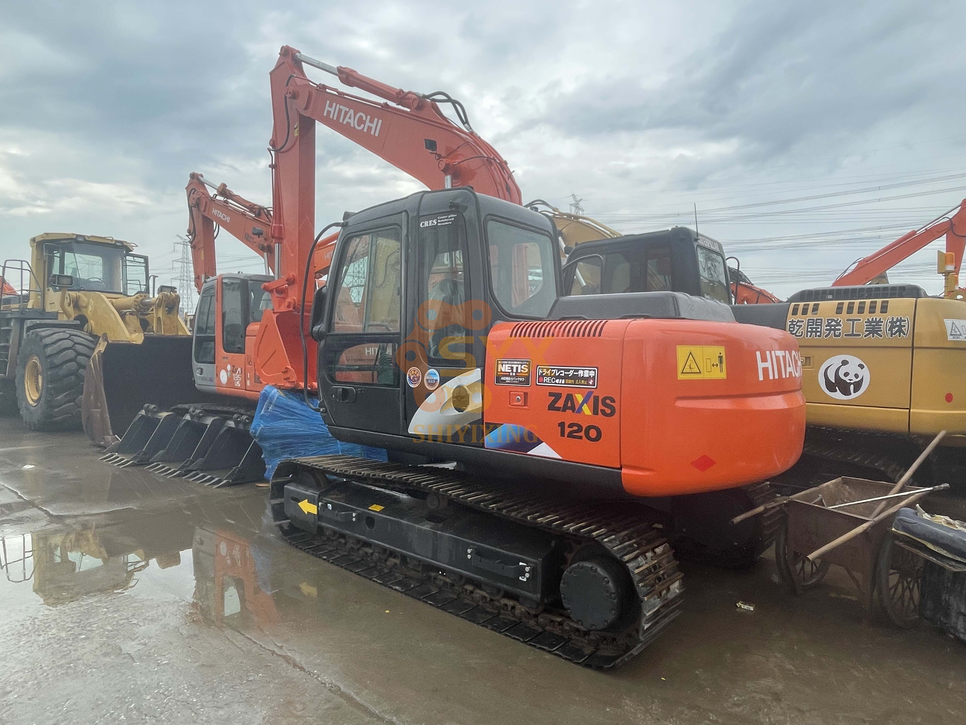 12 ton excavator hitachi zx120 with excellent condition used excavtors hitachi zx120 for sale