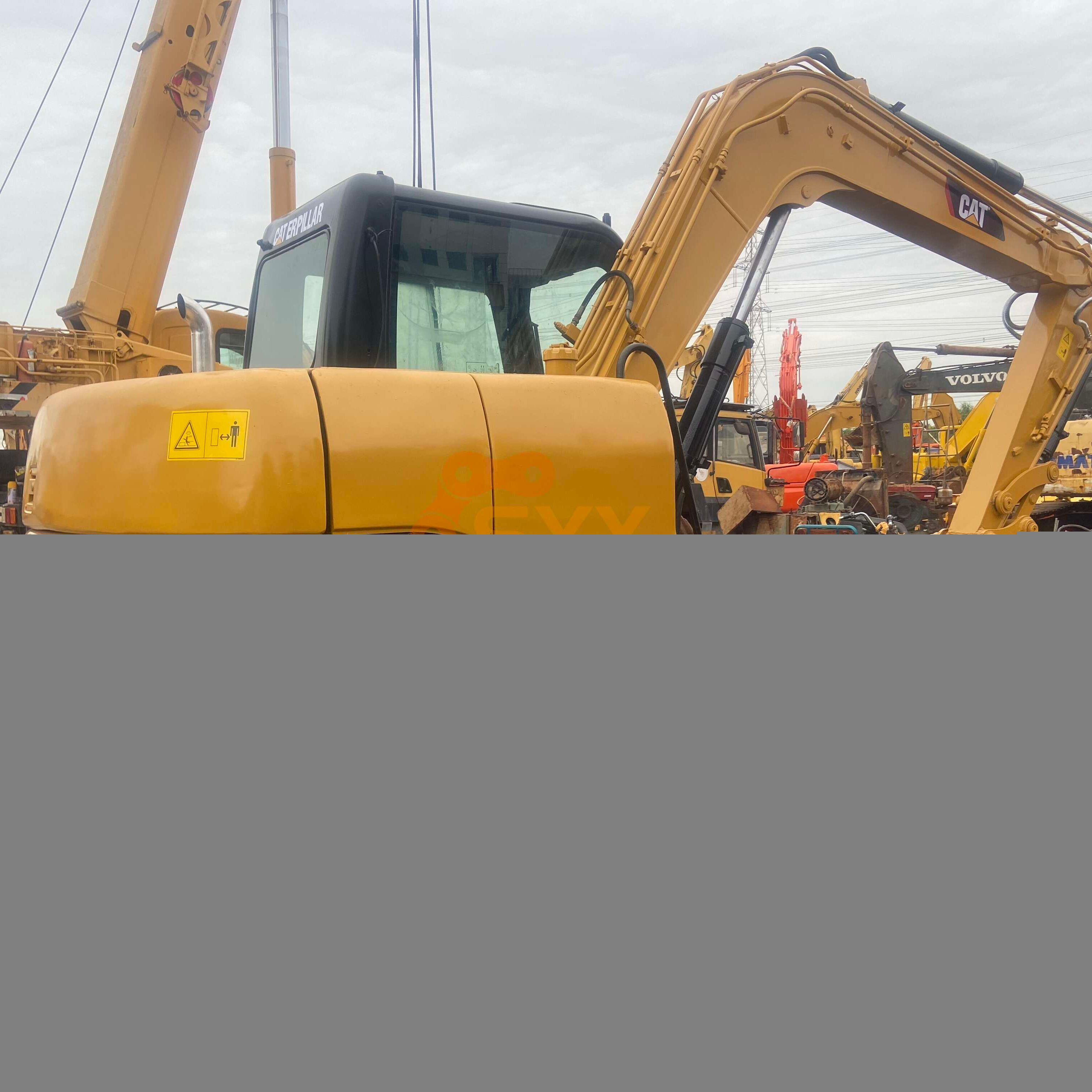 Top brand CAT 307D Excavator 307 Japanese Caterpillar 7 ton with blade Backhoe Construction Machinery