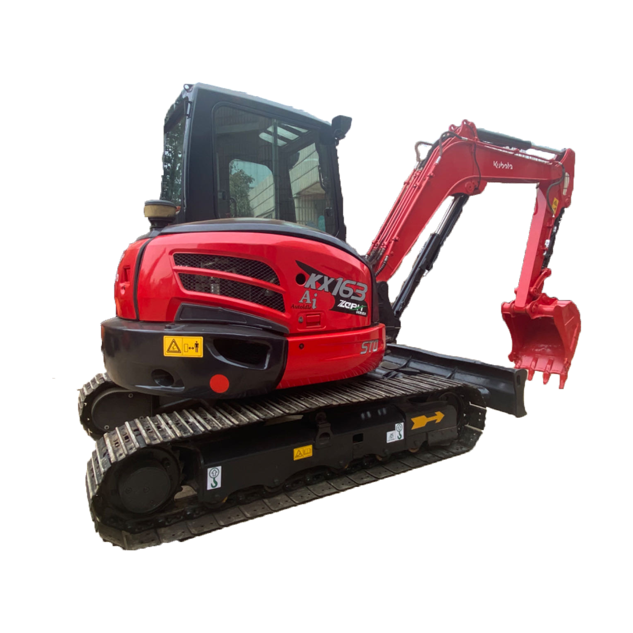 Kubota KX163-5 Kubota mini excavator with swing boom zero swing excavator with thumb and quick coupler